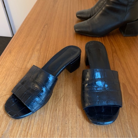 Rare textured Maryam Nassir Zadeh mule slide sandals! - Picture 5 of 5